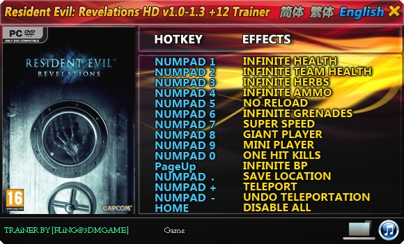 resident evil revelations 2 v5.0 с1-4 части читы и коды resident evil revelations 2 v5.0 с1-4 части читы и коды