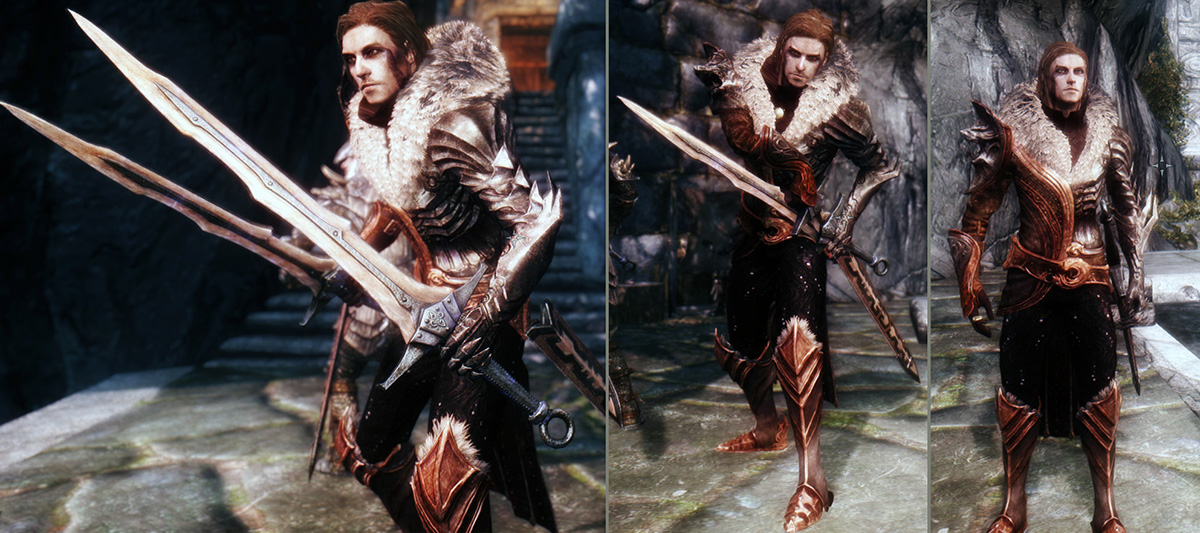 Skyrim Лорная Броня Мод