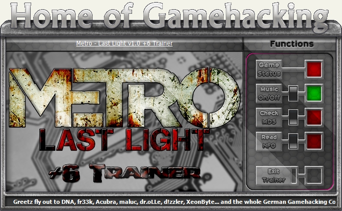 metro last light скачать трейнер Metro: last light: трейнер/trainer (+13) [all versions.