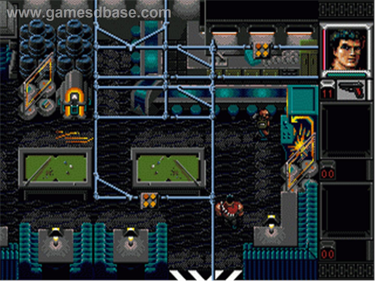 Игру на сегу shadow run