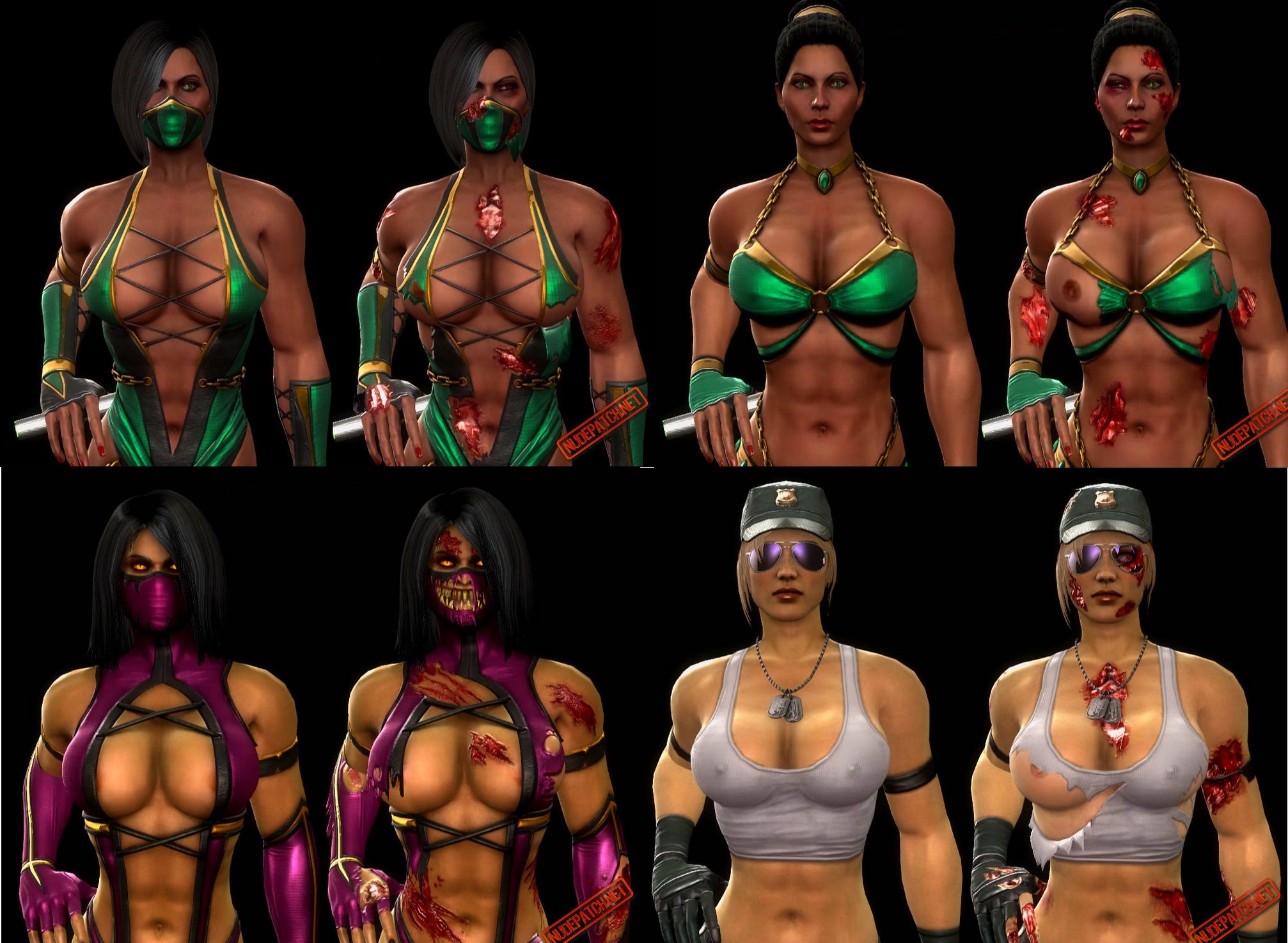 Mortal kombat nudity.