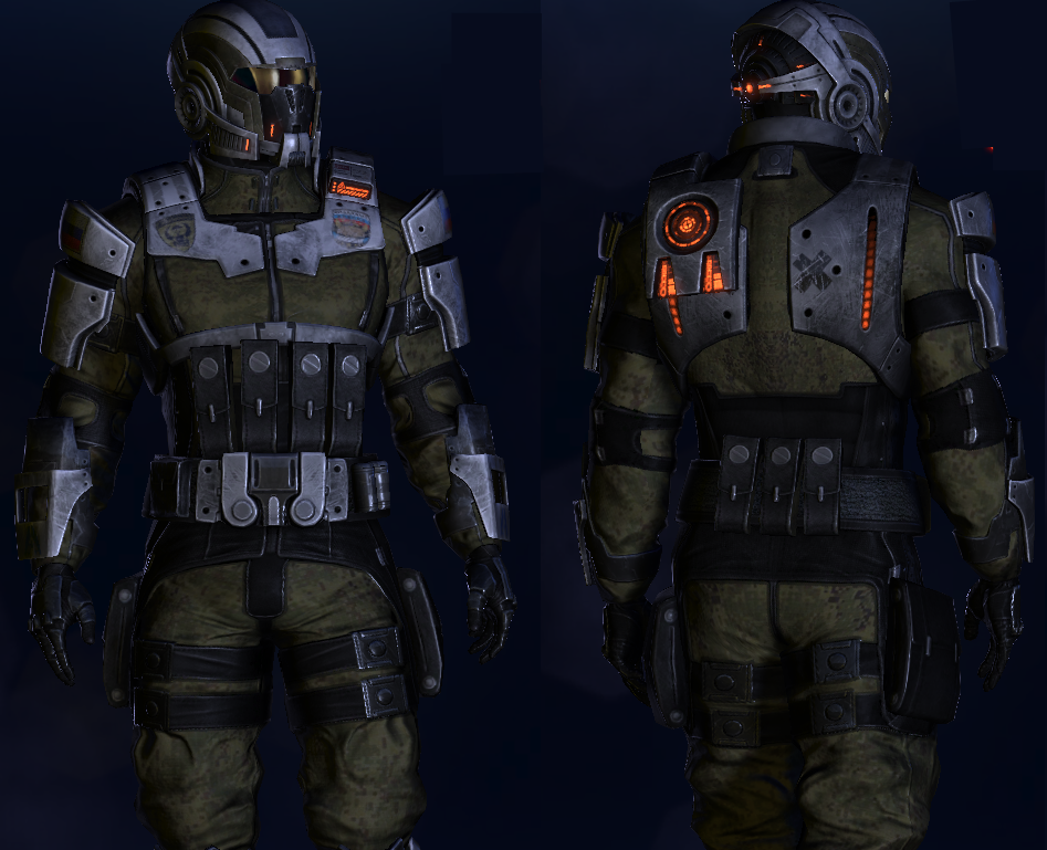 Mass Effect 3 моды Броня