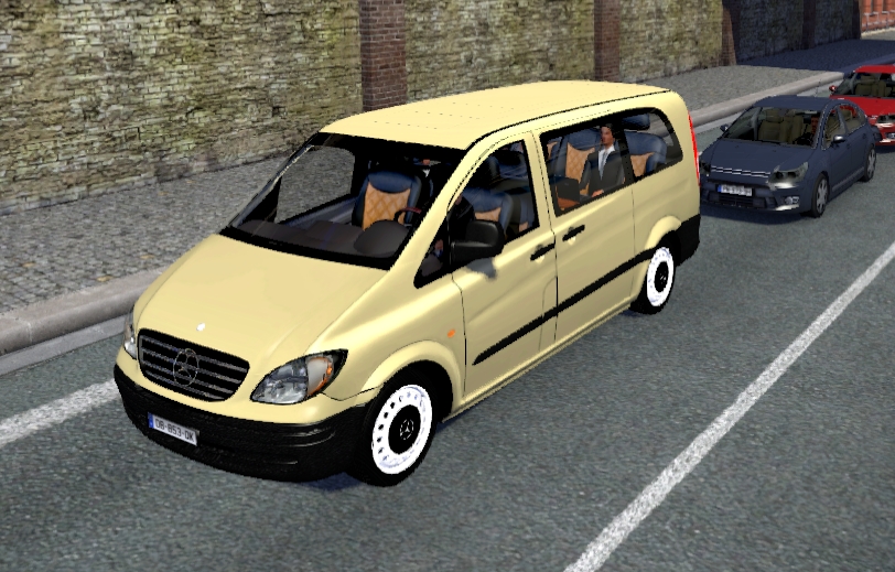 Euro Truck Simulator 2 Quot Траффик Mercedes Vito W639
